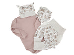 Atelier MiaMia Body with short and long sleeves, also available as Baby Set Anchor 10