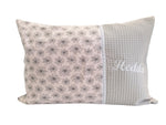 Atelier MiaMia birth pillow - name pillow with embroidery - panel - photo