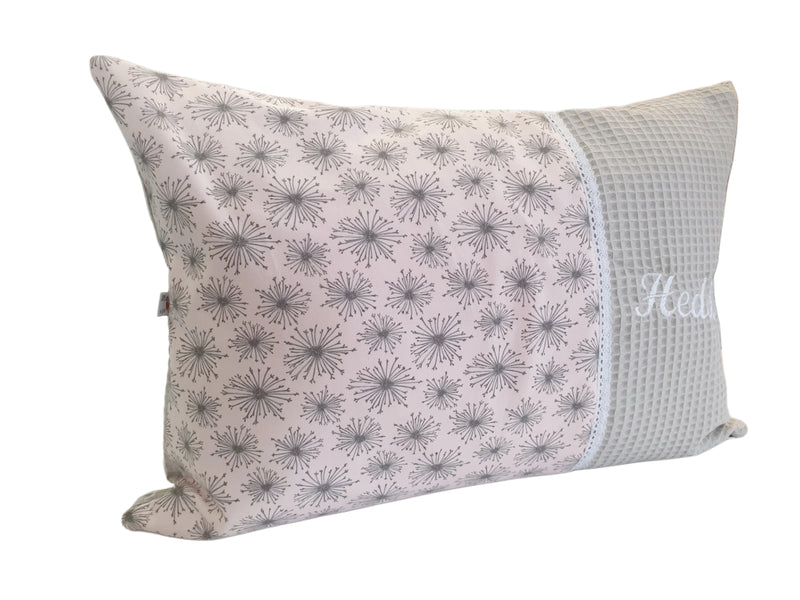 Atelier MiaMia birth pillow - name pillow with embroidery - panel - photo